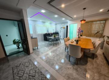 Casa de 3 quartos, São Bernardo do Campo · Sobrado com 280m², 3 dormitórios (1suíte), 2 vagas e área gourmet - Rudge Ramos