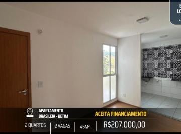 Apartamento · 44m² · 2 Quartos · 1 Vaga · APARTAMENTO 2° ANDAR NO CACHOEIRA DOS CRISTAIS - 2 QUARTOS