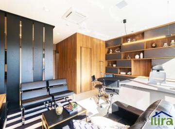 l4722a.jpg · Sala mobiliada para locação de 42M² com 1 vaga de garagem no Condomínio Brascan, Green Valley Alphav