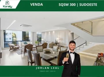 Apartamento de 4 quartos, Brasília · SQSW 300 | Cobertura Reformada | 305 m², 4 quartos, 3 Suítes, 1 banheiro social, Lavabo e 3 vagas