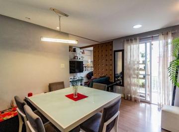 Living · Apartamento 68m² - 3 dormitórios (1 suíte), 2 banheiros e 1 vaga - Interlagos
