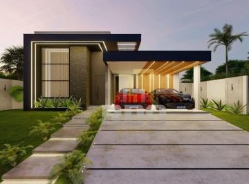 Casa a venda Imobiliária Rio das Ostras · Casa linear de alto padrão | Viverde 1 | Obra-prima com piscina & sauna!