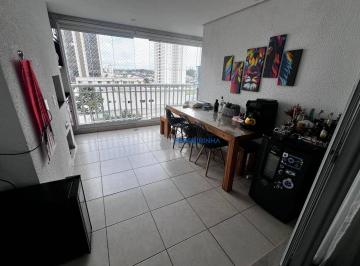 Apartamento · 90m² · 2 Quartos · 1 Vaga · Apto Jd Aquarius patio clube 2 dorm suite varanda 1 vagagourmet