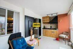 Apartamento · 115m² · 3 Quartos · 2 Vagas · Apartamento 115m² com Varanda Gourmet, Vista Livre e 2 Vagas na Vila Valparaíso em Santo André