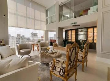 Apartamento · 330m² · 4 Quartos · 5 Vagas · Apartamento reformado e mobiliado em Moema Índios em andar alto e vista livre para o Parque Ibirapue
