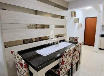 Apartamento · 65m² · 2 Quartos · 1 Vaga · Apartamento com 2 quartos, 1 banheiro, semi mobiliado, sacada com churrasqueira, perto do centro á v