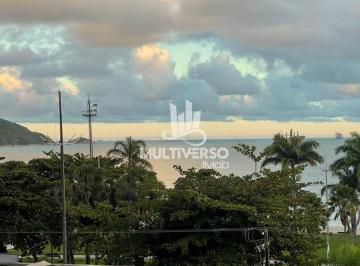 Apartamento · 60m² · 2 Quartos · Apartamento 2 Dorms com Varanda, Vista Mar e Sol da Manhã no Boqueirão (Santos/SP)