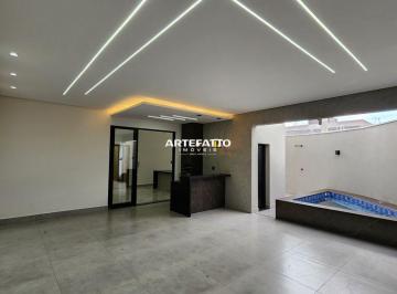 Casa · 154m² · 3 Quartos · 3 Vagas · Casa para venda em Residencial Dourado de 154.00m² com 3 Quartos, 1 Suite e 3 Garagens