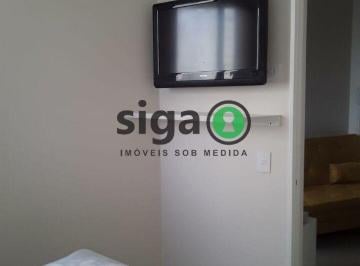 Apartamento · 35m² · 1 Quarto · 1 Vaga · Apartamento para locação 35m² mobiliado, localizado em Moema.