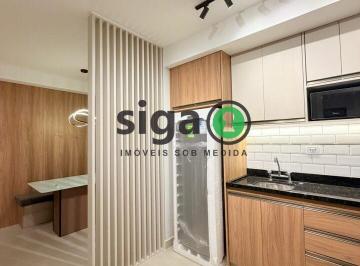 Apartamento · 50m² · 2 Quartos · Apartamento 50m² Mobiliado 2 dorms  e c/ Ar no Parque Diálogo Padre Adelino