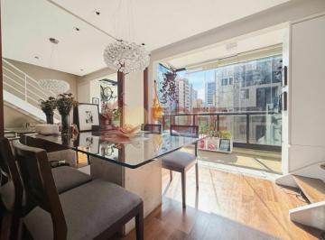 Apartamento · 70m² · 2 Quartos · 1 Vaga · Apto duplex 2 suítes 1 vaga 72m² para locação em Moema fora de rota em prédio com lazer completo