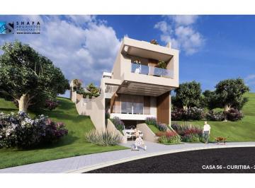 Terreno · 244m² · Terreno residencial à venda  no Bairro  Abranches,  Condomínio Bom Pastor-Curitiba-PR, 244 m² de áre