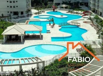 Apartamento · 67m² · 2 Quartos · 1 Vaga · Apartamento Condomínio Acqua Play Home & Resort – Canal 1 - Santos