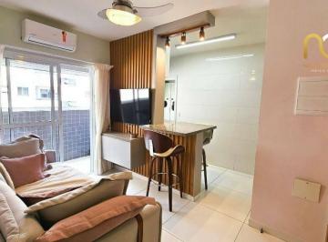 8da1a45320cb4a0ce6a8fa36cd6d5944d2188949 · Apartamento com 1 dormitório à venda, 42 m² por R$ 359.000,00 - Canto do Forte - Praia Grande/SP