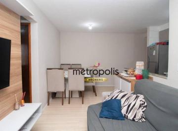 Sala · Apartamento com 2 dormitórios à venda, 53 m² por R$ 250.000,00 - Jardim Estrela - Mauá/SP