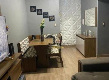 Sala  · Apartamento com 2 dormitórios à venda, 56 m² por R$ 260.000,00 - Jardim Irajá - São Bernardo do Camp