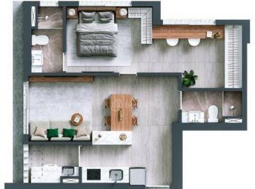 3bb530816349e86bda7749ca30063312d905a058 · Apartamento com 1 dormitório à venda, 52 m² por R$ 700.000,00 - Alphaville - Barueri/SP