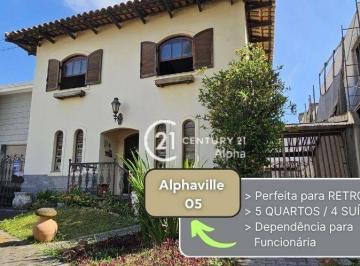 61ce8da9744bd309563edb5f69e40ac0d4055033 · Casa com 5 dormitórios à venda, 320 m² por R$ 2.400.000,00 - Residencial Cinco (Alphaville) - Santan