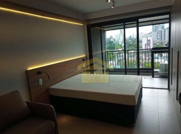 b125e2e02dd51fd98911a45efa5c303ac000a498 · Apartamento com 1 dormitório para alugar, 33 m² por R$ 4.118/mês - Brooklin Paulista - São Paulo/SP