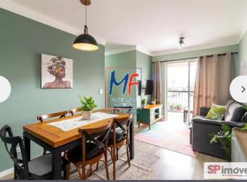 Apartamento · 70m² · 3 Quartos · Apto à venda no Limão, com 3 quartos (1 suíte), sala c/ 2 ambientes, cozinha, lavanderia, varanda, 1