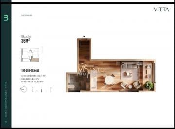 711e322b6208a510cd2b23d4e49f48c18bc88317 · Studio com 1 dormitório à venda, 36 m² por R$ 414.390 - Ingleses - Florianópolis/SC