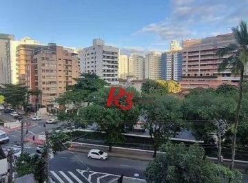 80d586b5495217de79b55b21ab80be0b9c523433 · Apartamento com 3 dormitórios para alugar, 202 m² por R$ 6.968,36/mês - Embaré - Santos/SP