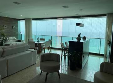 Foto 01 · Apartamento Alto Luxo Frente Mar à Venda no D'Azur Jaguaribe | 242 m² | 3 Suítes | Porteira Fechada
