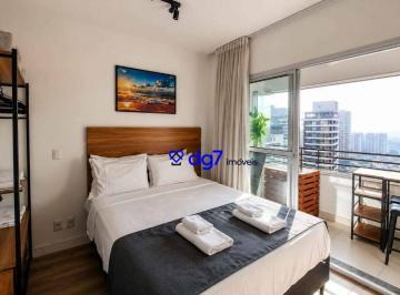 Apartamento · 23m² · 1 Quarto · Studio com cozinha planejada, mobiliado e varanda!