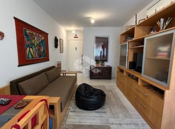 Apartamento · 50m² · 1 Quarto · 1 Vaga · Apartamento com 1 quarto, semi-mobiliado com garagem no Jd. Botânico.
