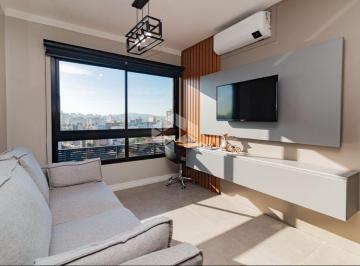 Apartamento · 41m² · 1 Quarto · 1 Vaga · Apartamento mobiliado 40,65m2 privativos, 1 dormitório, garagem coberta escriturada, infra completa,