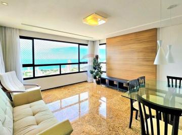 Apartamento · 54m² · 2 Quartos · 1 Vaga · Lindo apart. mobiliado no Ed. Studio da Praia em Ponta Negra com vista mar e Morro do Careca