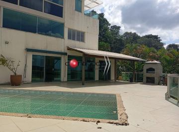 Foto 01 · Casa de luxo em condomínio: 4 quartos, 3 suítes, 2 salas, 5 banheiros, 6 vagas de garagem, 500m² em