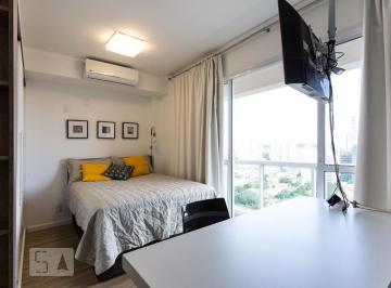 Apartamento · 34m² · 1 Quarto · 1 Vaga · Apartamento para Aluguel - Brooklin, 1 Quarto,  34 m2 - São Paulo