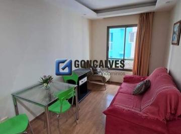 Apartamento · 40m² · 1 Quarto · 1 Vaga · Apartamento Mobiliado Frente com 1 Dorm e 1 Vaga | Santo Antônio, São Caetano do Su