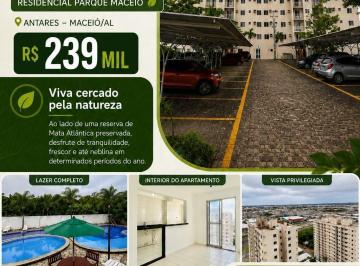 Apartamento · 51m² · 2 Quartos · 1 Vaga · Residencial Parque Maceió - Apartamento à Venda no Residencial Parque Maceió | 2 Quartos com Varanda