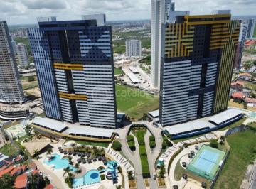 Apartamento · 94m² · 3 Quartos · 2 Vagas · Alugo Apartamento mobiliado nos Corais de Ponta Negra de 3 quartos sendo 1 suite, 2 vagas de garagem