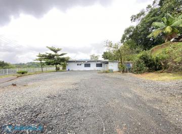 Terreno · 288m² · 3 Quartos · 2 Vagas · Área industrial à venda no Badenfurt em Blumenau com 12.062m², casa sede, galpão, amplo pátio e aces