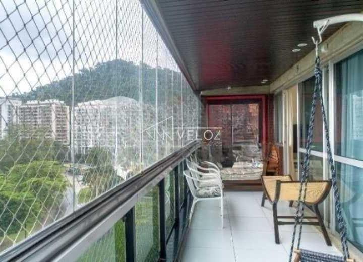 Foto do imóvel - Apartamento de 3 quartos na lagoa - belíssimo apartamento com incrível vista frontal para a.