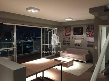Apartamento · 89m² · 1 Quarto · 1 Vaga · Cond. Brookfield Home Design, Duplex de 89m² com 1 Suíte, 2 banheiros, 1 vaga no Itaim Bibi - SP.