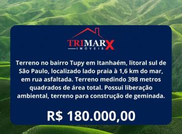 Terreno , Itanhaém · Terreno para construção de geminada em Itanhaém - R$ 180.000,00.