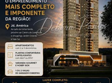 Apartamento de 3 quartos, São José dos Campos · Lançamento apartamento no Jardim América com 3 dotmitórios com varanda gourmet