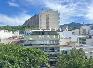 Foto 01 · Leblon, Quadra da Praia, Apartamento em andar alto, com vista livre, 4 quartos e 2 vagas à venda em 