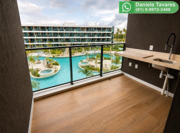 Apartamento de 1 quarto, Ipojuca · Flat à venda em Muro Alto - PRONTO - Beach Class Solare