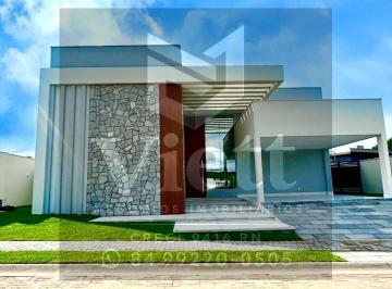 Foto 01 · Casa de Luxo em Condomínio no Parque das Nações, Parnamirim-RN: 4 Quartos, 3 Suítes, 4 Banheiros, 54