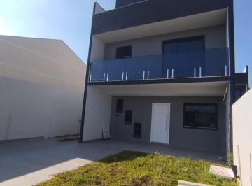 Casa · 138m² · 3 Quartos · 2 Vagas · Triplex Fazendinha amplo terraço frente para Rua Curitiba Pr