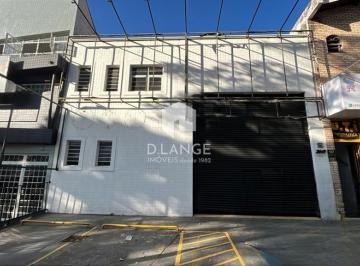 Comercial · 199m² · 4 Vagas · Salão para locação no bairro Vila Marieta em Campinas - SP