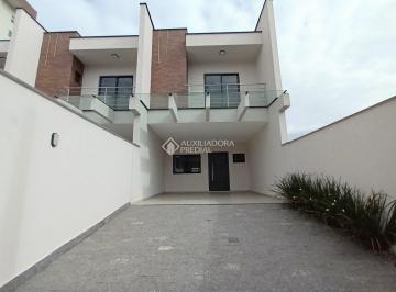 Casa · 140m² · 3 Quartos · 2 Vagas · Linda casa geminada com 140,33m², 3 quartos sendo 1 suíte, localizado no bairro Costa e Silva, à ven