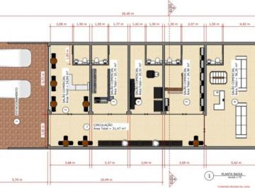 Comercial · 23m² · 4 Vagas · Sala em Jardim de Itapoan, Paulínia/SP de 23m² para locação R$ 3.000,00/mes