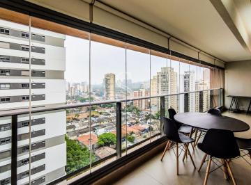Apartamento · 81m² · 1 Quarto · 2 Vagas · Apartamento em Brooklin Paulista, São Paulo/SP de 81m² 1 quartos para locação R$ 11.860,00/mes