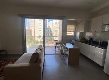 Apartamento · 40m² · 1 Quarto · 1 Vaga · Flat em Boqueirão, Santos/SP de 40m² 1 quartos para locação R$ 6.300,00/mes